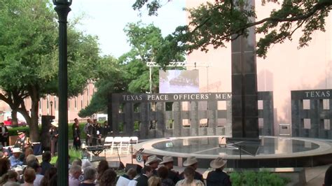 Dozens Of Names Added To Texas Peace Officers Memorial In Austin Nbc