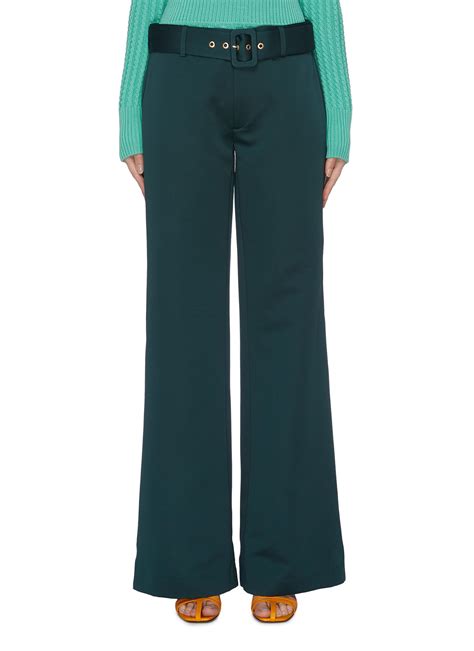 Pull On Satin Wide Leg Pants By Vince Coshio Online Shop