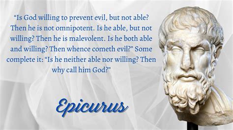 Finding Hope Amidst The Problem Of Evil Responding To Epicurus