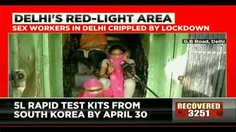 watch sex workers in delhi s red light area seek govt help for food and medicines amidst lockdown