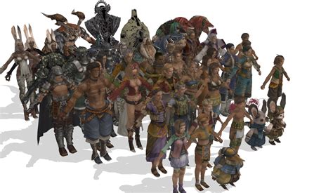 Ffxii Npcs Pack 1 Mmd Dl By Jerisenigma On Deviantart