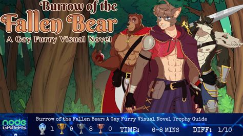 Burrow Of The Fallen Bear A Gay Furry Visual Novel Trophy Guide Node Gamers
