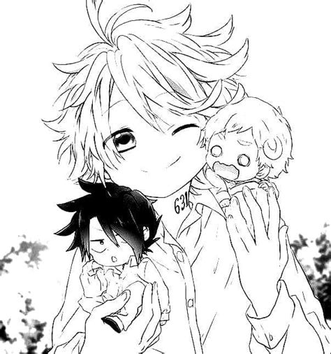 Anime The Promised Neverland Coloring Page Download Print Or Color