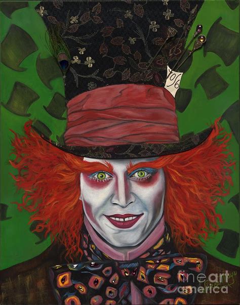 The Mad Hatter Painting By Viveca Mays