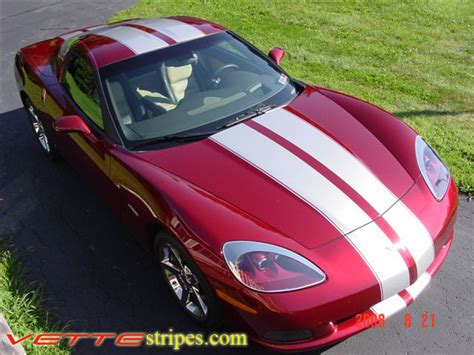 C6 Corvette Racing 2 Stripes Fit Standard C6s