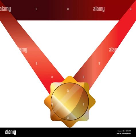 Winner Gold Medal Stock Vector Image And Art Alamy