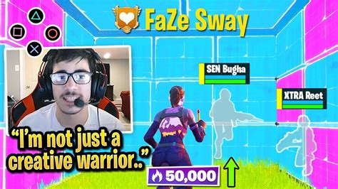 Faze Sway Proves Hes Not Just A Creative Warrior Youtube