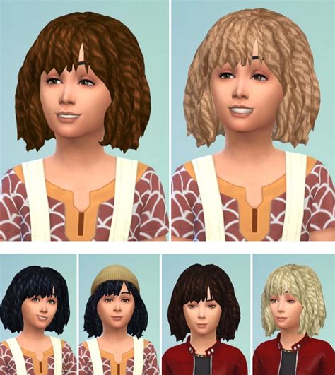 My Sims 4 Blog Mini Dreads For Kids By Birksches