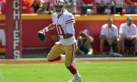 Jimmy Garoppolo Takes Step Forward In Recovery From Acl Surgery