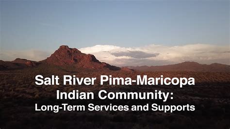 Salt River Pima Maricopa Indian Community Long Term Services And