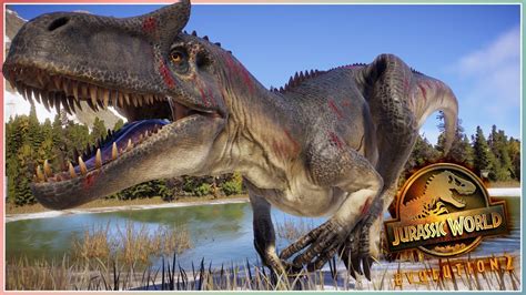 Capturing A Wild Allosaurus Jurassic World Evolution 2 Campaign