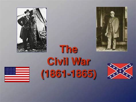 Ppt The Civil War 1861 1865 Powerpoint Presentation Free Download