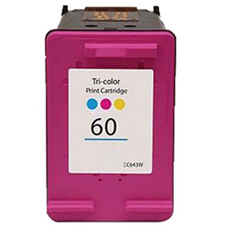Hp Hp 60 Cc643wn Tri Color Inkjet Cartridge
