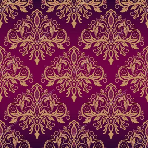 Vector Damask Seamless Pattern Background — Stock Vector © Katia25