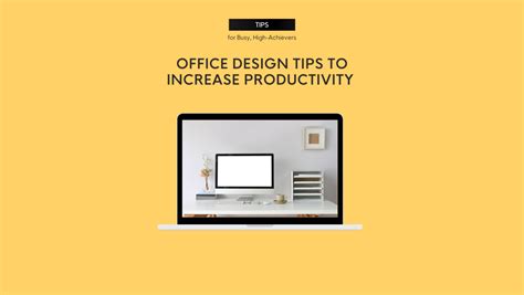 Office Design Tips To Increase Productivity