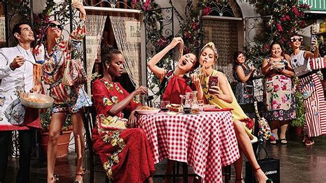 Very Italian Dolce And Gabbana Campaign Features Selfies Spaghetti