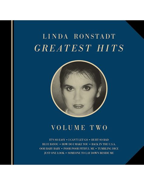 Linda Ronstadt Greatest Hits Volume 2 2022 Remaster Vinyl Pop Music