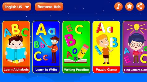 Abc Learning Letters Kids Games Apk For Android Download