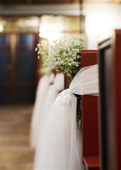Simple Wedding Church Decor The Norwegian Diy Wedding