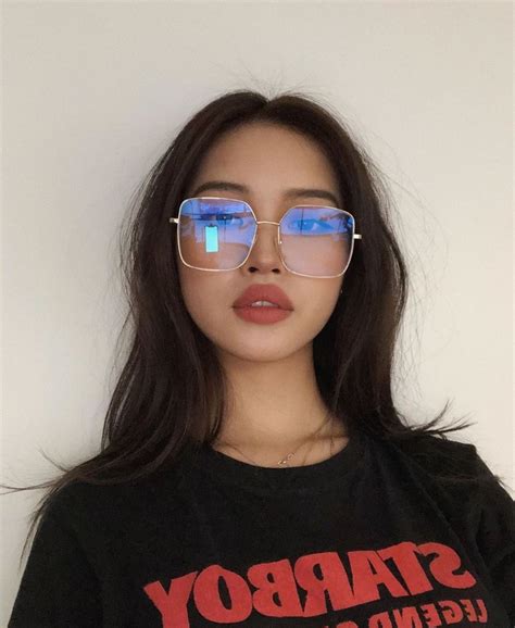 Glasses For Round Faces Girls With Glasses Girl Glasses Korean