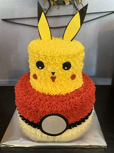 Pikachu Pokémon Cake Pokemon Cake Pikachu Cake Pokemon Birthday