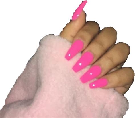 Pink Acrylic Nails Png Pic Png Arts Images And Photos Finder