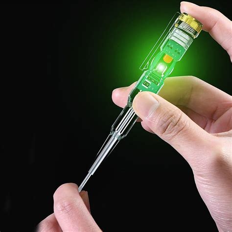 Buy Induced Electric Tester Pen Screwdriver Probe Light Voltage Tester