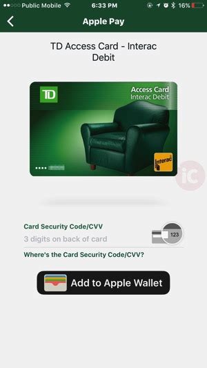 Maybe you would like to learn more about one of these? TD Canada for iOS Now Lets You Easily Add TD Cards to Apple Pay | iPhone in Canada Blog