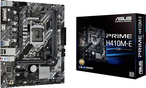 Asus Prime H410m Ecsm Motherboard Pc Base Intel 1200 Form Factor