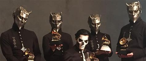 watch ghost accept their grammy for best metal performance