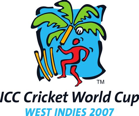 Cricket World Cup West Indies 2007 Cricket Logo Icc Cricket World Cup