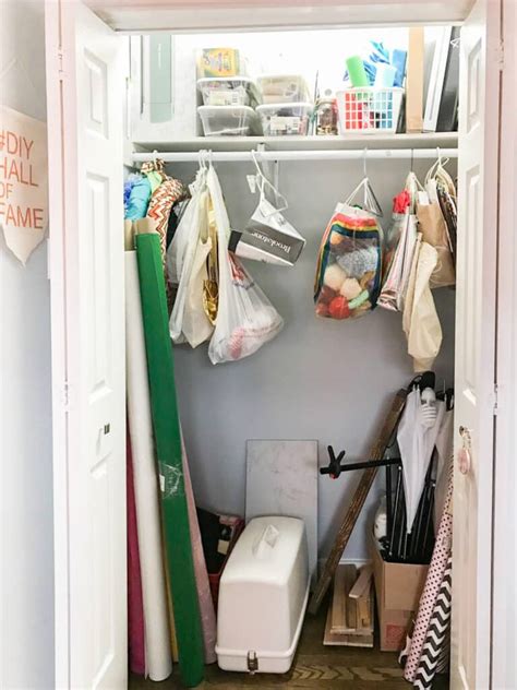 How To Build Closet Shelves Tips For Craft Closet Organization