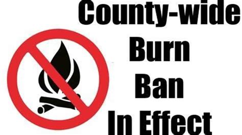 Izard County Burn Ban In Effect Hallmark Times