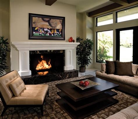 15 Cozy Living Rooms With Fireplaces