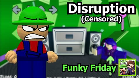 Disruption Censored Friday Night Funkin Vs Dave Bambi Golden