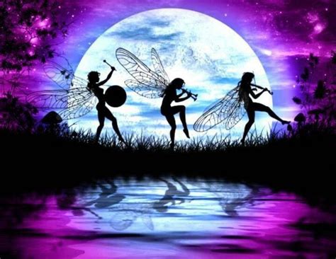 Fairies Dancing Fairy Silhouette Fairy Art Faeries