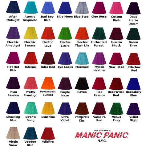 Manic Panic Semi Permanent Hair Color Cream Infra Red 118ml Salon