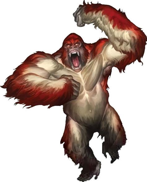 Descent Blood Ape Painted Boardgame Minis Boardgamegeek