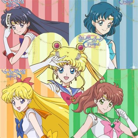 Inner Senshi And Sailor Moon Sailor Pluto Sailor Mars Sailor Moon Villains Arte Sailor Moon