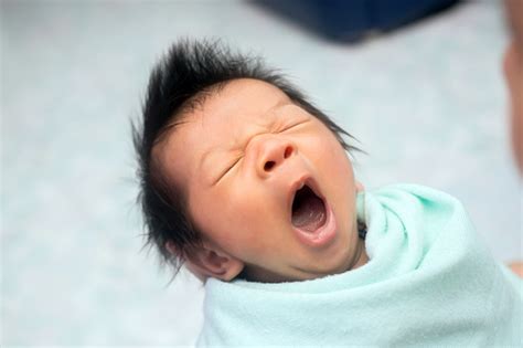 Closeup Yawning Baby Stock Photo Download Image Now Istock