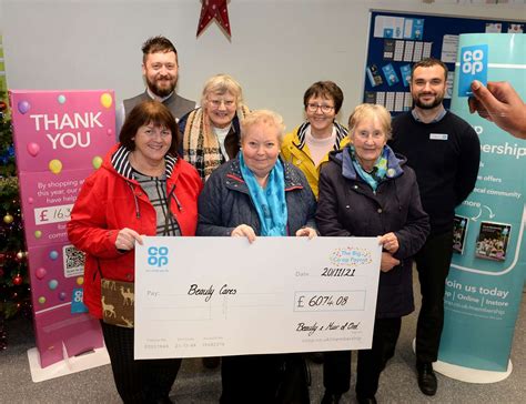Good Causes Receive Payout From Community Fund Thanks To Customers At