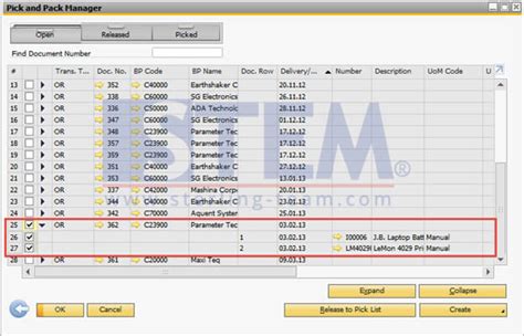 Easier Pick And Pack Manager Without Non Inventory Items Sap Business