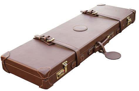 Gdk Leather Pu Shotgun Case Woodleather Case26 32gun Casefelt