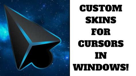 Tutorial How To Use Custom Cursor Skins In Windows Youtube