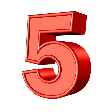 Five 5 Number · Free image on Pixabay