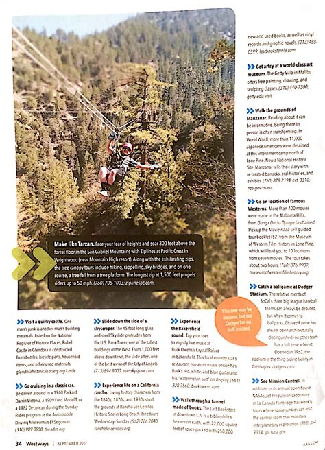 30 second spot for ziplines at pacific crest located in the san gabriel mountains. Westways Magazine | Ziplines at Pacific Crest