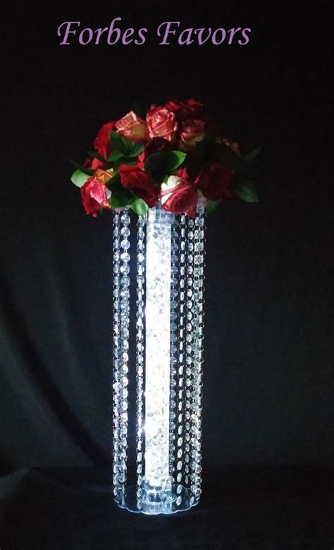 Timeless Acrylic Crystal Dangle Event And Wedding Centerpiece 2675900