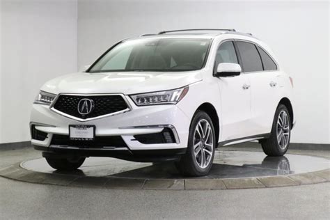 Certified Pre Owned 2017 Acura Mdx Sh Awd With Advance And