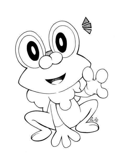 Froakie Pokemon Coloring Pages Free Printable