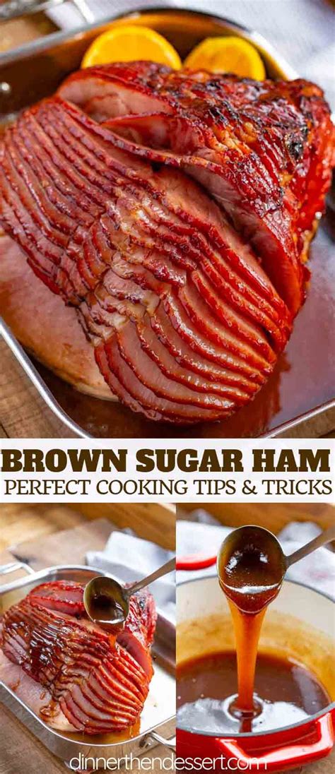 Place in the oven and bake for 20 minutes. Baked Ham with Brown Sugar Glaze made with brown sugar ...